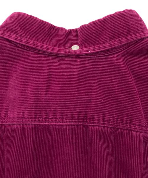 SUPREME（シュプリーム）SUPREME (シュプリーム) Heavy Corduroy Shirt ボルドー サイズ:Lの古着・服飾アイテム
