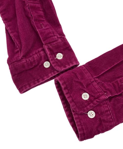SUPREME（シュプリーム）SUPREME (シュプリーム) Heavy Corduroy Shirt ボルドー サイズ:Lの古着・服飾アイテム