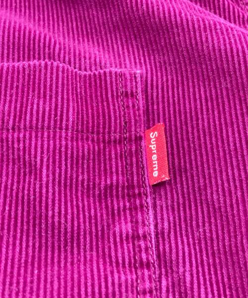 SUPREME（シュプリーム）SUPREME (シュプリーム) Heavy Corduroy Shirt ボルドー サイズ:Lの古着・服飾アイテム
