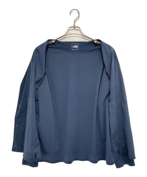 THE NORTH FACE（ザ ノース フェイス）THE NORTH FACE (ザ ノース フェイス) Tech Lounge Cardigan ネイビー サイズ:Lの古着・服飾アイテム