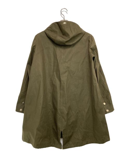 HERNO（ヘルノ）HERNO (ヘルノ) コットンボンディングフーデッドコート カーキ サイズ:42の古着・服飾アイテム