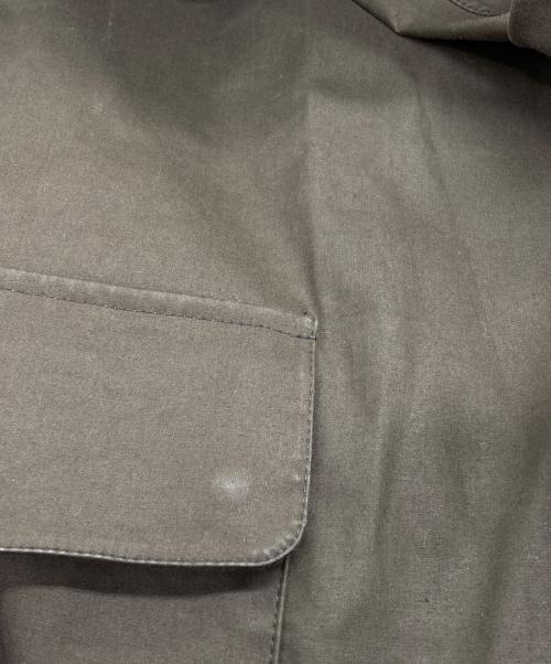 HERNO（ヘルノ）HERNO (ヘルノ) コットンボンディングフーデッドコート カーキ サイズ:42の古着・服飾アイテム