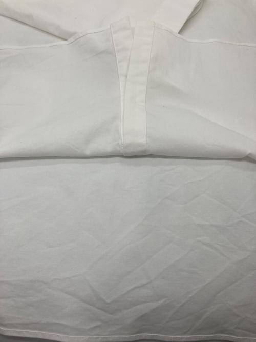 DRESSTERIOR（ドレステリア）DRESSTERIOR (ドレステリア) ラッフルカラーブラウス ホワイト サイズ:36の古着・服飾アイテム