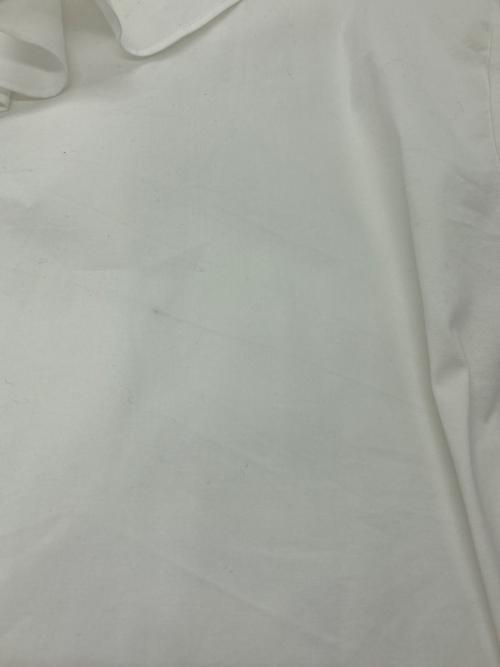 DRESSTERIOR（ドレステリア）DRESSTERIOR (ドレステリア) ラッフルカラーブラウス ホワイト サイズ:36の古着・服飾アイテム