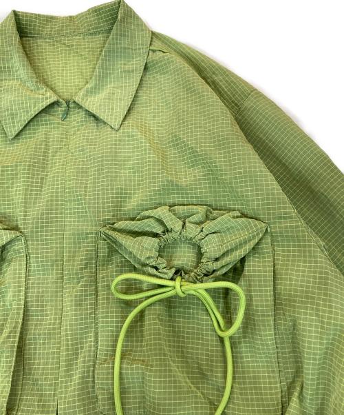 MAISON SPECIAL（メゾンスペシャル）MAISON SPECIAL (メゾンスペシャル) Ripstop Blouson ライムグリーン サイズ:FREEの古着・服飾アイテム