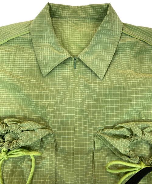 MAISON SPECIAL（メゾンスペシャル）MAISON SPECIAL (メゾンスペシャル) Ripstop Blouson ライムグリーン サイズ:FREEの古着・服飾アイテム