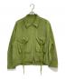 MAISON SPECIAL（メゾンスペシャル）の古着「Ripstop Blouson」｜ライムグリーン