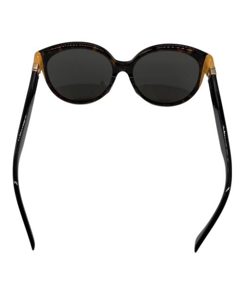 FENDI（フェンディ）FENDI (フェンディ) FFロゴ ボストンサングラス ブラウン×オレンジ サイズ:57□17-145の古着・服飾アイテム