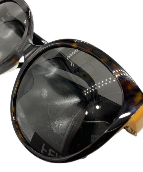 FENDI（フェンディ）FENDI (フェンディ) FFロゴ ボストンサングラス ブラウン×オレンジ サイズ:57□17-145の古着・服飾アイテム