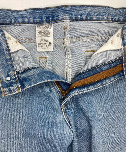 CarHartt（カーハート）CarHartt (カーハート) Relaxed Fit Tapered Leg Jean ライトインディゴ サイズ:31の古着・服飾アイテム