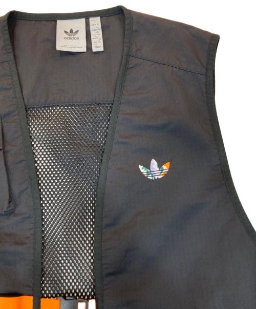 adidas Originals（アディダスオリジナル）adidas Originals (アディダスオリジナル) Kentaro Okawara Vests 'Black Orange' ブラック サイズ: XOの古着・服飾アイテム