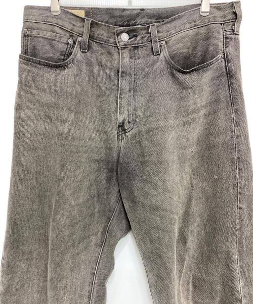 LEVI'S PReMIUM（リーバイス プレミアム）LEVI'S PReMIUM (リーバイス プレミアム) 568 STAY LOOSE ジーンズ ブラック グレー サイズ:34の古着・服飾アイテム