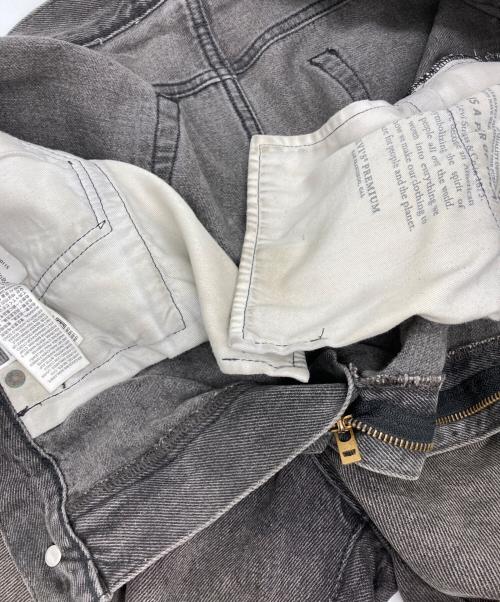 LEVI'S PReMIUM（リーバイス プレミアム）LEVI'S PReMIUM (リーバイス プレミアム) 568 STAY LOOSE ジーンズ ブラック グレー サイズ:34の古着・服飾アイテム