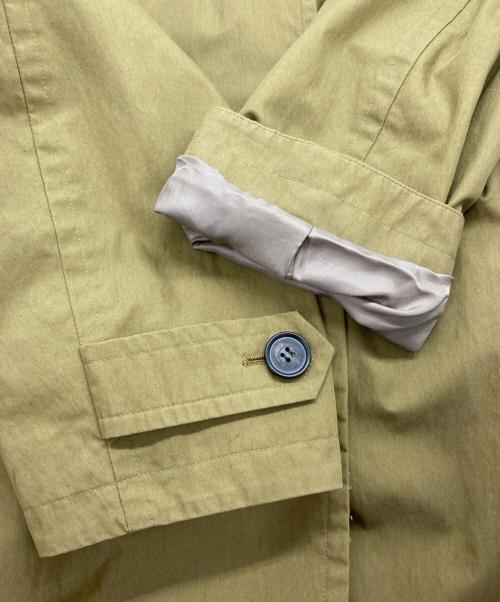 JOURNAL STANDARD（ジャーナルスタンダード）JOURNAL STANDARD (ジャーナルスタンダード) コットンナイロンギャバフレアコート カーキ サイズ:38の古着・服飾アイテム