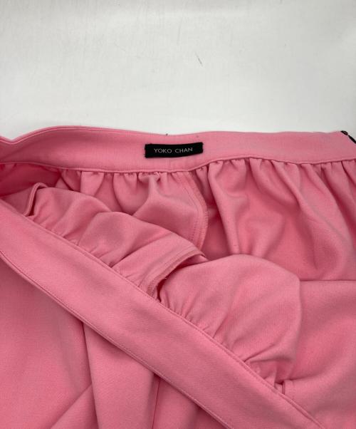 YOKO CHAN（ヨーコチャン）YOKO CHAN (ヨーコチャン) テーパードパンツ ピンク サイズ:38の古着・服飾アイテム