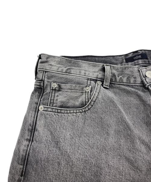 YLEVE（イレーヴ）YLEVE (イレーヴ) 13.5ozセルビッジデニム グレー サイズ:4の古着・服飾アイテム