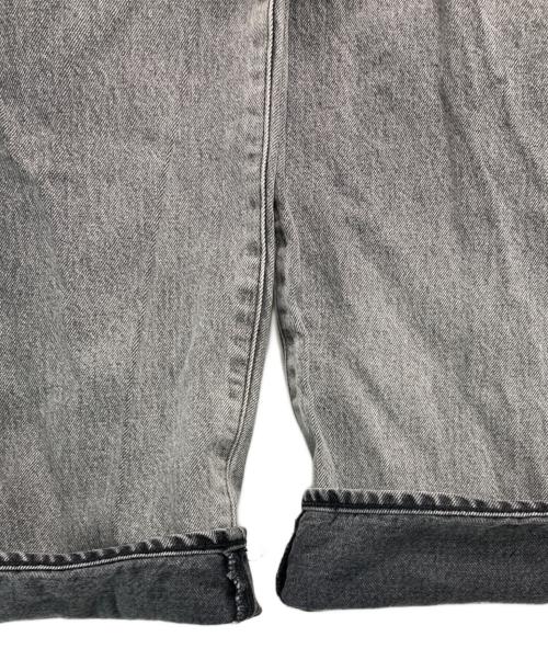 YLEVE（イレーヴ）YLEVE (イレーヴ) 13.5ozセルビッジデニム グレー サイズ:4の古着・服飾アイテム
