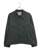 DAIRIKUダイリク）の古着「REGULAR POLYESTER JACKET」｜グレー