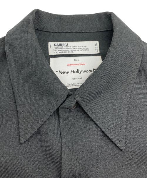 DAIRIKU（ダイリク）DAIRIKU (ダイリク) REGULAR POLYESTER JACKET グレー サイズ:Fの古着・服飾アイテム