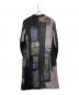 Y's (ワイズ) 23AW 総柄ウールギャバジンコート グレー サイズ:2：50000円