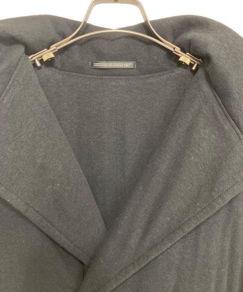 yohji yamamoto+noir（ヨウジヤマモトプリュスノアール）yohji yamamoto+noir (ヨウジヤマモトプリュスノアール) 16AW コットンフーデッドコート ブラック サイズ:2の古着・服飾アイテム