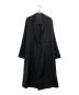 Yohji Yamamoto pour homme（ヨウジヤマモト プールオム）の古着「17SS ウールギャバロングコート」｜ブラック