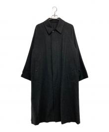COMOLI（コモリ）の古着「カシミヤ バルカラーコート」｜ダークグレー