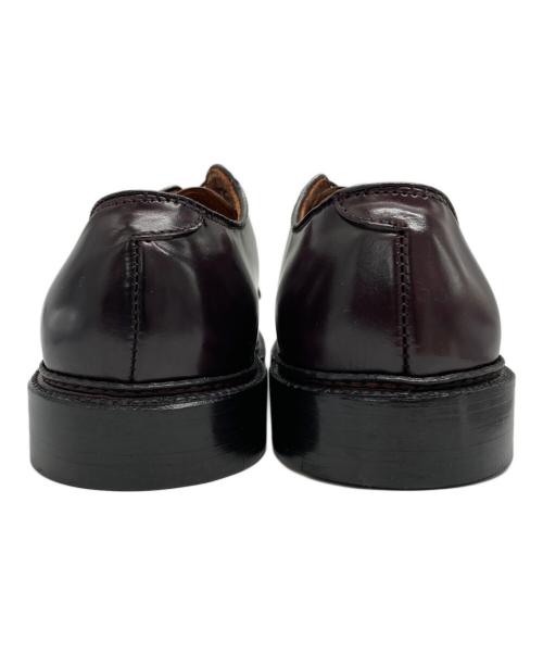 Alden（オールデン）Alden (オールデン) PLANE TOE CORDOVAN プレーントゥ コードバン バーガンディー サイズ:7 1/2の古着・服飾アイテム