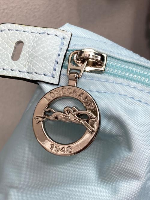 LONGCHAMP（ロンシャン）LONGCHAMP (ロンシャン) プリアージュ クラブトートバッグ スカイブルーの古着・服飾アイテム