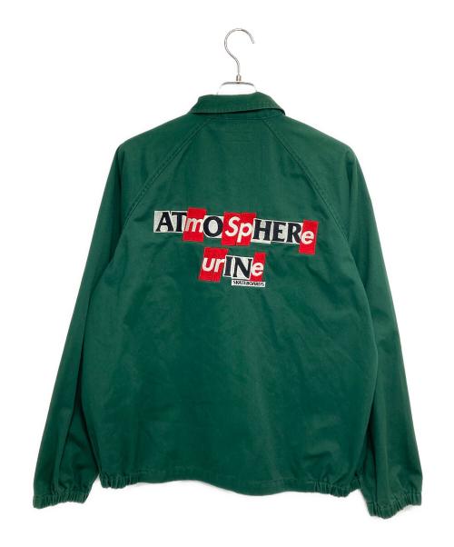 SUPREME（シュプリーム）SUPREME (シュプリーム) ANTIHERO (アンタイヒーロー) Snap Front Twill Jacket グリーン サイズ:Mの古着・服飾アイテム