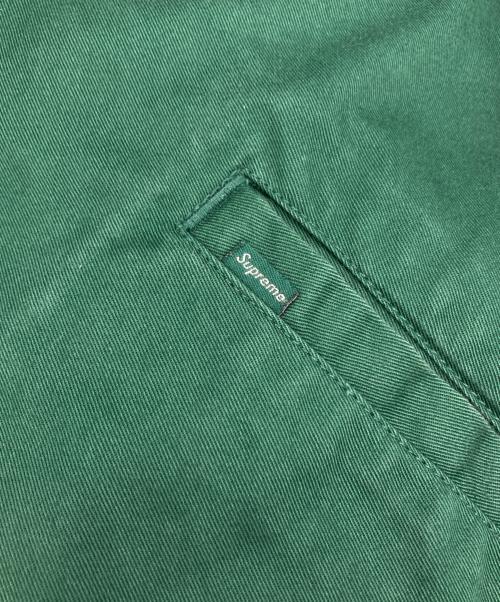SUPREME（シュプリーム）SUPREME (シュプリーム) ANTIHERO (アンタイヒーロー) Snap Front Twill Jacket グリーン サイズ:Mの古着・服飾アイテム