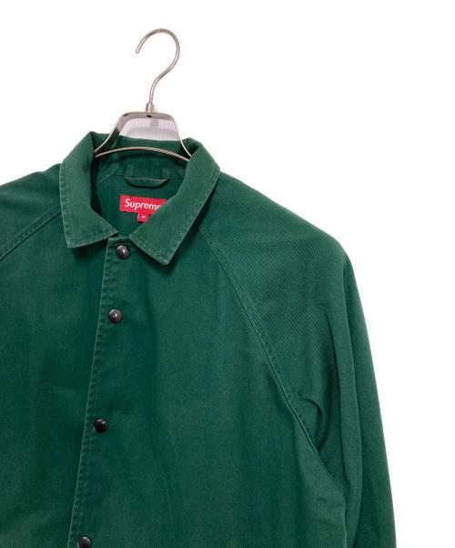SUPREME（シュプリーム）SUPREME (シュプリーム) ANTIHERO (アンタイヒーロー) Snap Front Twill Jacket グリーン サイズ:Mの古着・服飾アイテム
