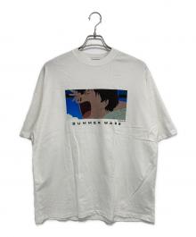 URBAN RESEARCH DOORS（アーバンリサーチドアーズ）の古着「サマーウォーズ プリントTシャツ」｜ホワイト