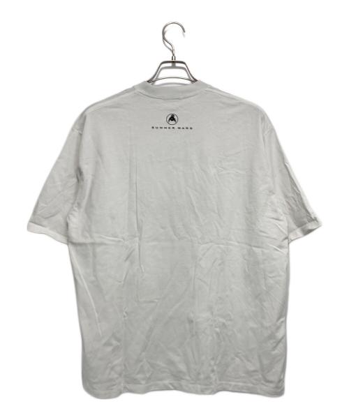 URBAN RESEARCH DOORS（アーバンリサーチドアーズ）URBAN RESEARCH DOORS (アーバンリサーチドアーズ) サマーウォーズ プリントTシャツ ホワイト サイズ:Lの古着・服飾アイテム