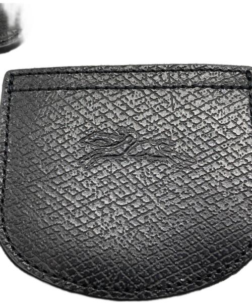 LONGCHAMP（ロンシャン）LONGCHAMP (ロンシャン) ROSEAU ESSENTIAL ハンドバッグ グレー×ブラックの古着・服飾アイテム