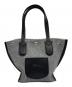 LONGCHAMP（ロンシャン）の古着「ROSEAU ESSENTIAL ハンドバッグ」｜グレー×ブラック