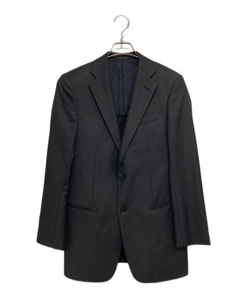 ARMANI COLLEZIONI（アルマーニ コレツィオーニ）ARMANI COLLEZIONI (アルマーニ コレツィオーニ) 2Ｂセットアップスーツ ブラック サイズ:SIZE 44の古着・服飾アイテム