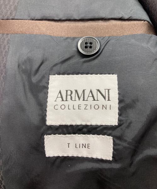 ARMANI COLLEZIONI（アルマーニ コレツィオーニ）ARMANI COLLEZIONI (アルマーニ コレツィオーニ) 2Ｂセットアップスーツ ブラック サイズ:SIZE 44の古着・服飾アイテム