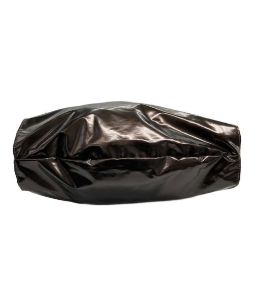 jack gomme（ジャックゴム）jack gomme (ジャックゴム) LIGHT ORIGINAL LESAC ショッピングバッグ メタリックブラウンの古着・服飾アイテム