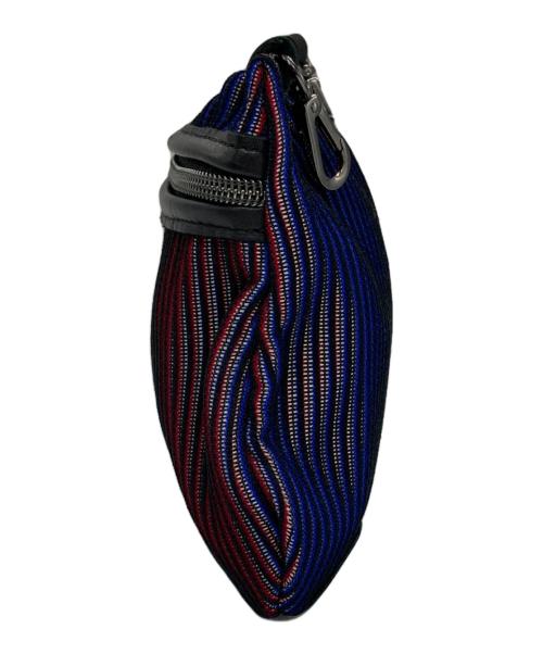 jack gomme（ジャックゴム）jack gomme (ジャックゴム) ATELIER NEON NINA ショルダーバッグ レッド×ブルー×ブラックの古着・服飾アイテム