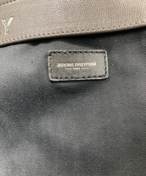 jerome dreyfuss（ジェロームドレイフェス）jerome dreyfuss (ジェロームドレイフェス) Sac Billy S レオパード 2WAY トートバッグ グレーの古着・服飾アイテム