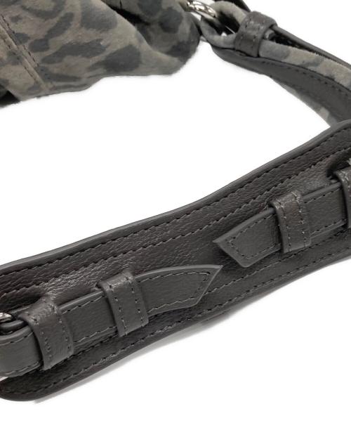 jerome dreyfuss（ジェロームドレイフェス）jerome dreyfuss (ジェロームドレイフェス) Sac Billy S レオパード 2WAY トートバッグ グレーの古着・服飾アイテム