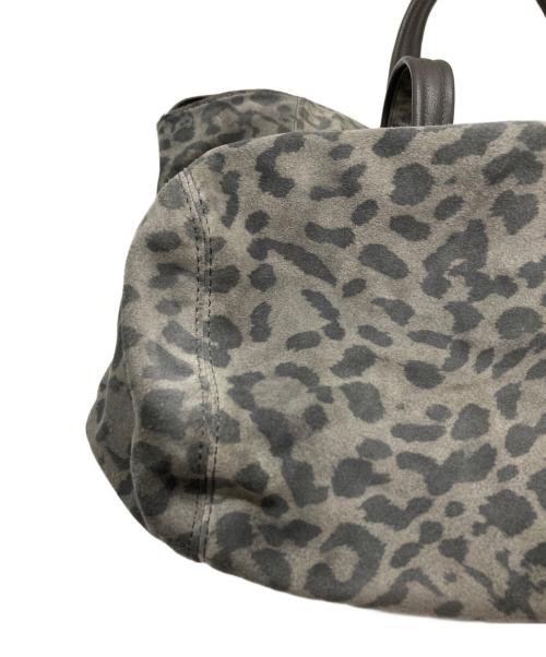 jerome dreyfuss（ジェロームドレイフェス）jerome dreyfuss (ジェロームドレイフェス) Sac Billy S レオパード 2WAY トートバッグ グレーの古着・服飾アイテム