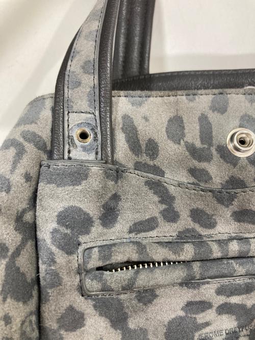 jerome dreyfuss（ジェロームドレイフェス）jerome dreyfuss (ジェロームドレイフェス) Sac Billy S レオパード 2WAY トートバッグ グレーの古着・服飾アイテム