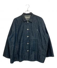 journal standard luxe（ジャーナルスタンダード ラックス）の古着「11OZワークデニム ブルゾン」｜インディゴ