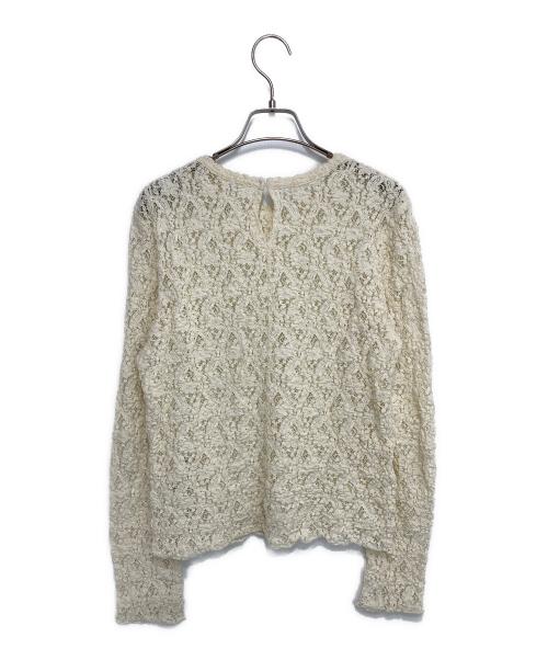IENA（イエナ）IENA (イエナ) Flowerストレッチレースプルオーバー アイボリー サイズ:-の古着・服飾アイテム