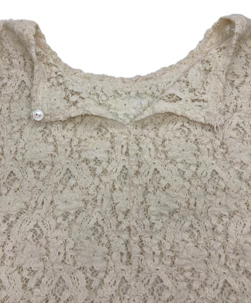 IENA（イエナ）IENA (イエナ) Flowerストレッチレースプルオーバー アイボリー サイズ:-の古着・服飾アイテム