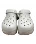 crocs (クロックス) Super Bae Clog ホワイト サイズ:11：8000円