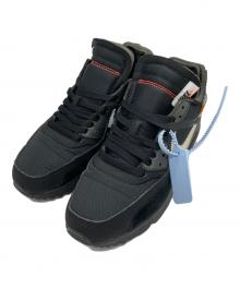 NIKE×OFFWHITE（ナイキ×オフホワイト）の古着「Air Max 90 "Black/Black-Cone-White"」｜ブラック