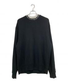 Acne studios（アクネ ストゥディオズ）の古着「モックネックスウェット」｜ブラック